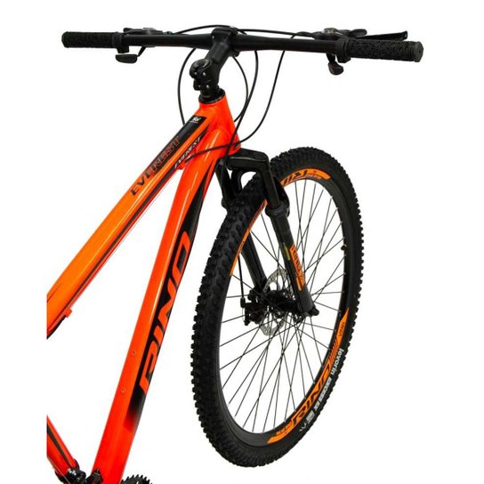 Bicicleta Aro 29 RINO EVEREST Freio a Disco - Cambios Shimano 24v com Trava