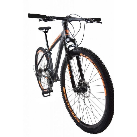 Bicicleta Aro 29 RINO EVEREST Freio a Disco - Cambios Shimano 24v com Trava