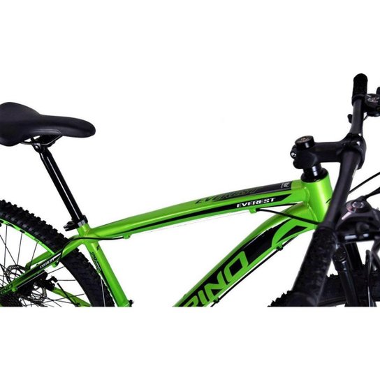 Bicicleta Aro 29 RINO EVEREST Freio a Disco - Cambios Shimano 24v com Trava