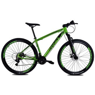 Bicicleta Aro 29 RINO EVEREST Freio a Disco - Cambios Shimano 24v