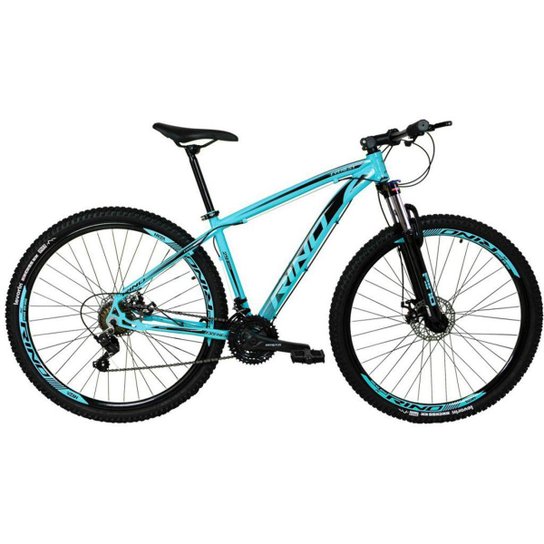 Bicicleta aro 29 RINO Everest Freio Hidráulico + Trava com Cambios Shimano 24v