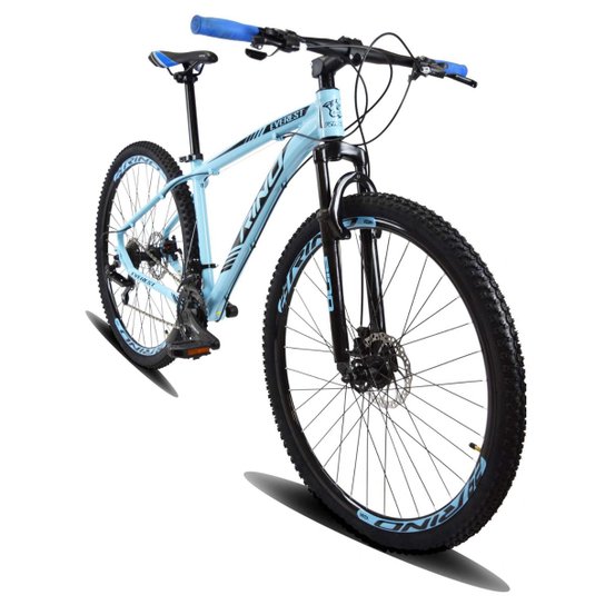 Bicicleta aro 29 RINO Everest Freio Hidráulico + Trava com Cambios Shimano 24v