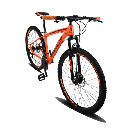 Bicicleta aro 29 RINO Everest Freio Hidráulico + Trava com Cambios Shimano 24v