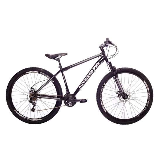 BICICLETA ARO 29 SHIMANO 24 MARCHAS FREIO A DISCO SPARTA AÇO
