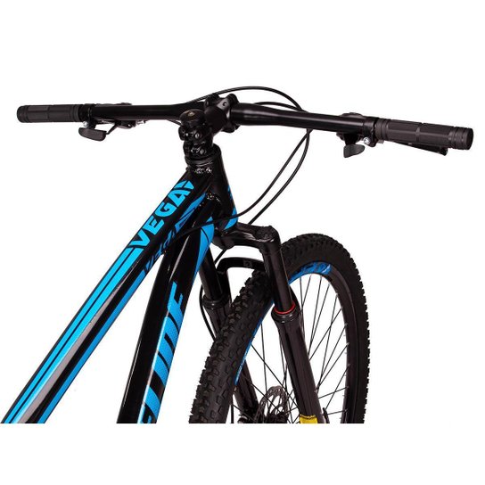Bicicleta Aro 29 Spaceline Vega 24 Vel Câmbio Traseiro Shimano Freio a Disco Bike MTB Alumínio