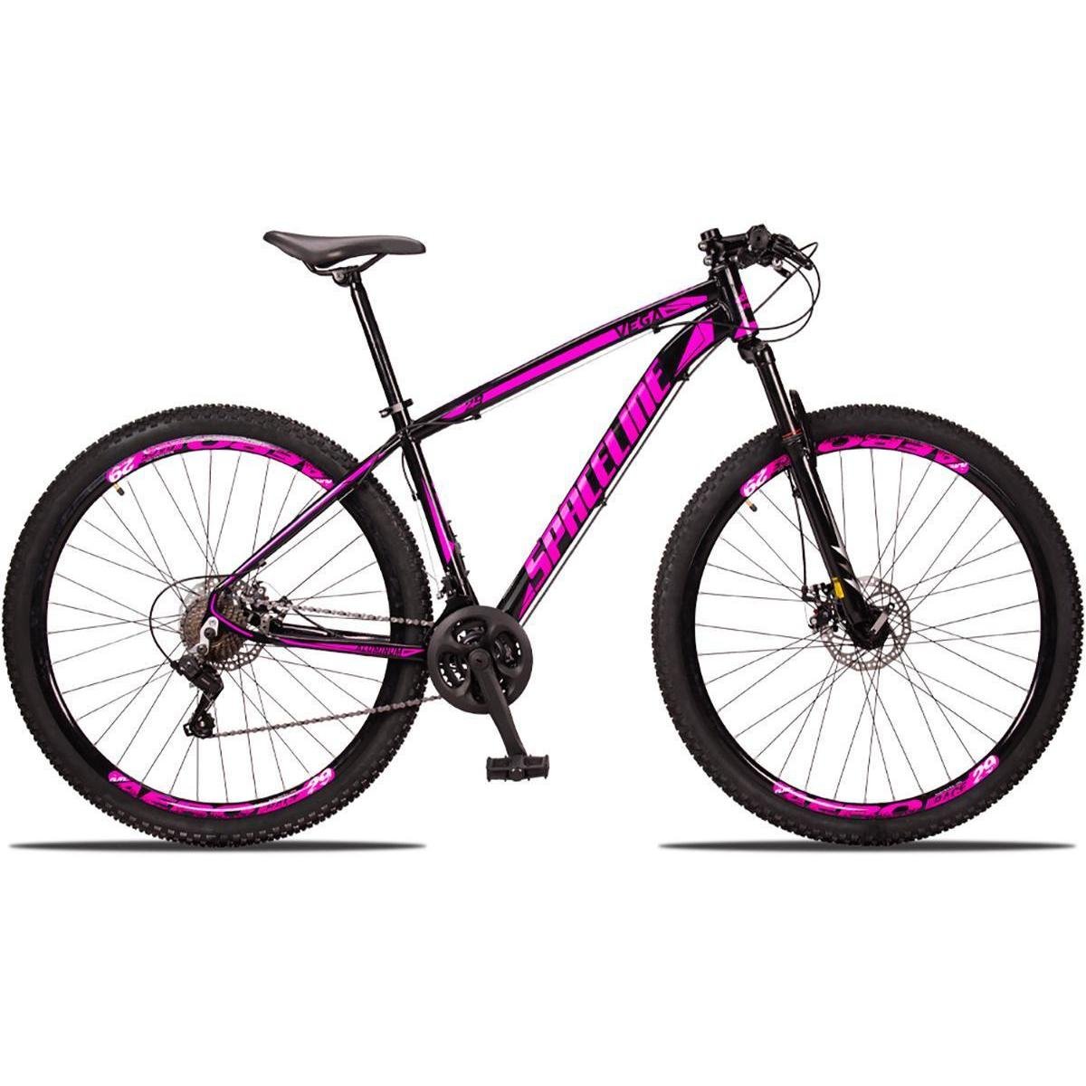Bicicleta Aro 29 Spaceline Vega Alumínio 24v Freio a Disco