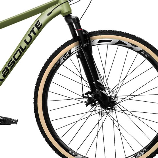 Bicicleta Aro MTB 29 Absolute Nero 5 21v Shimano Freio Disco