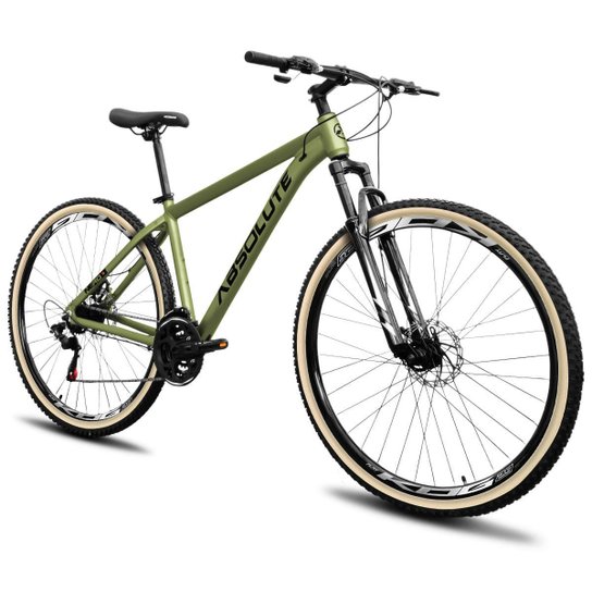 Bicicleta Aro MTB 29 Absolute Nero 5 24 Marcha Freio a Disco