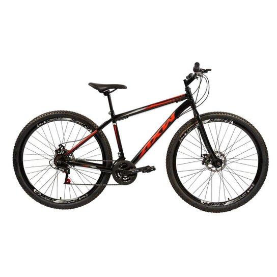 Bicicleta Axw aço carbono Aro 29 freio a disco 21 marchas