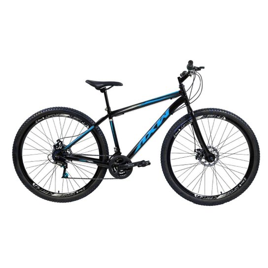 Bicicleta Axw aço carbono Aro 29 freio a disco 21 marchas