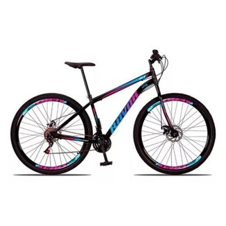 Bicicleta Bike Aço 21 Marchas Velocidades Aro 29