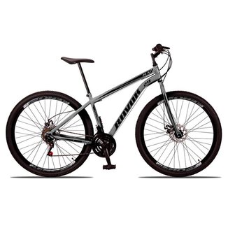 Bicicleta Bike Aço 21 Marchas Velocidades Aro 29