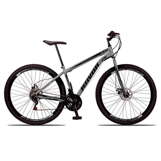 Bicicleta Bike Aço 21 Marchas Velocidades Aro 29