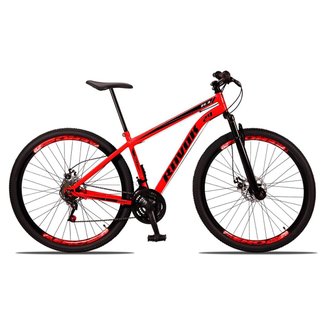 Bicicleta Bike Aço Aro 29 Suspensão Dianteira 21 Velocidades Freio A Disco