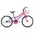 Bicicleta Bixy Houston Aro 20 Freios V-Brake Carbono Cor:Rosa/Roxo - Rosa+Violeta