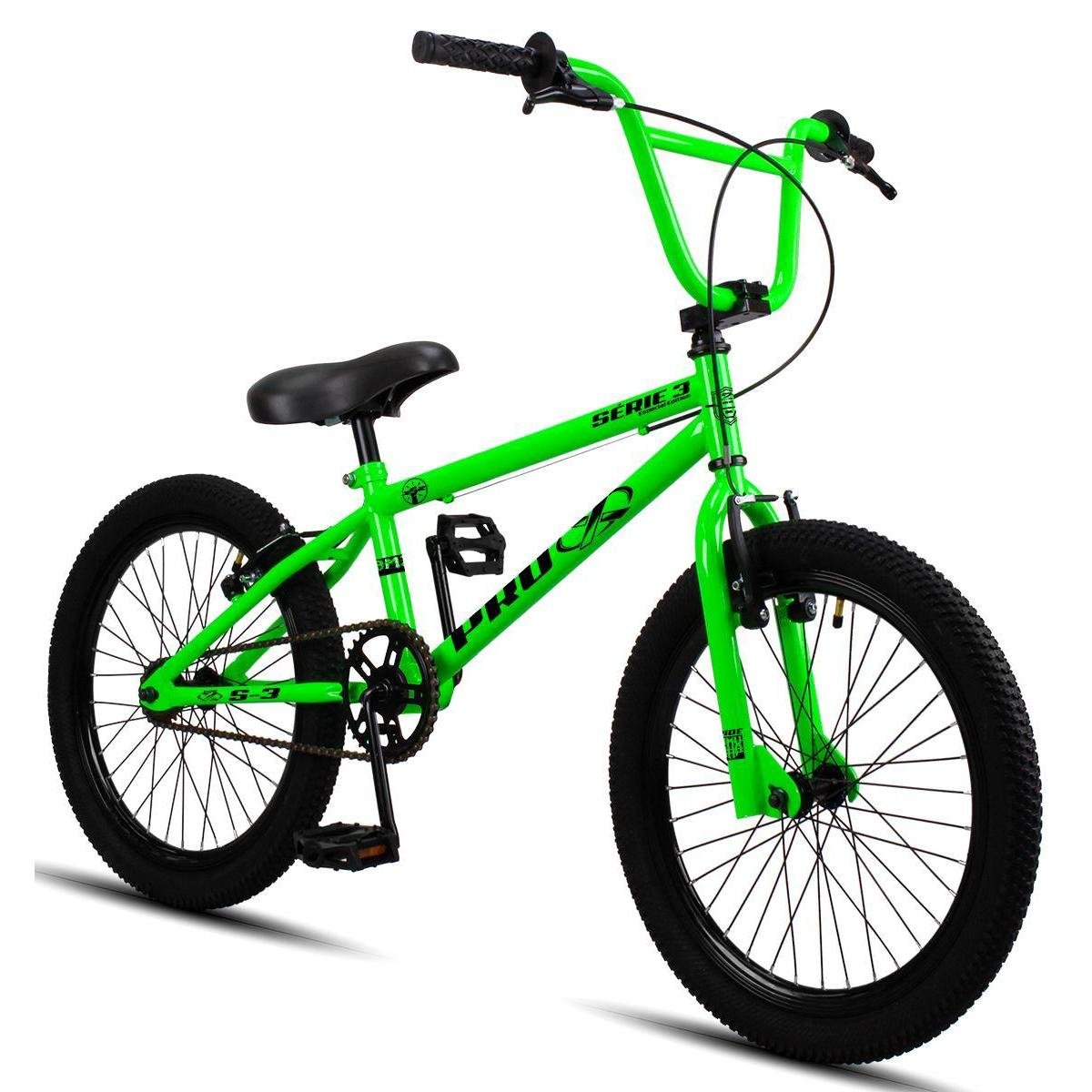 Bicicleta BMX Aro 20 Pro-x Série 3 Freio V-brake Infantil a partir