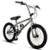 Bicicleta Bmx Aro 20 Pro-x Série 3 Infantil Aro Aero Freios V-brake - Prata