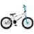 Bicicleta Bmx Cross Aro 20 Rv-x Aro Aero Freio V-brake Ravok - Branco+Azul