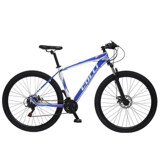 Bicicleta Colli F11 Mtb Aro 29 Aero 21 Velocidades Suspensão Dianteira Com Kit Shimano 931