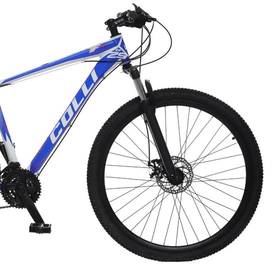 Bicicleta Colli F11 Mtb Aro 29 Aero 21 Velocidades Suspensão Dianteira Com Kit Shimano 931