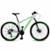 Bicicleta Cripto Bike Aro 29 Cripto 18v Absolute Hidráulica Trava E K7 - Branco+Verde