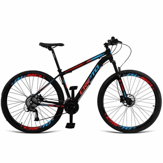 Bicicleta Cripto Bike Aro 29 Cripto 18v Absolute Hidráulica Trava E K7