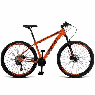Bicicleta Cripto Bike Aro 29 Cripto 21 Marchas Freios Disco c/ Suspensão