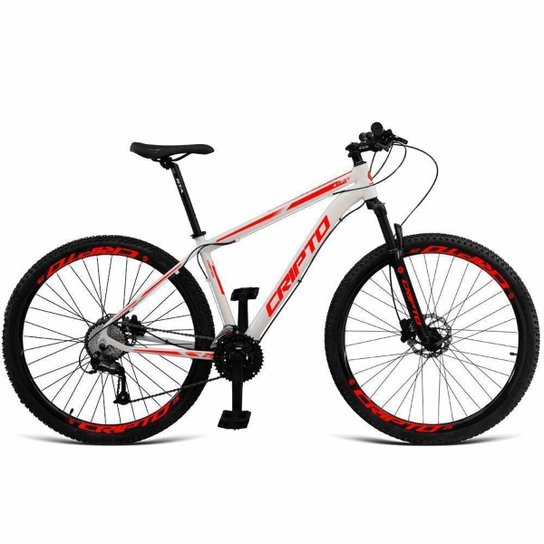 Bicicleta Cripto Bike Aro 29 Cripto 21 Marchas Freios Disco c/ Suspensão