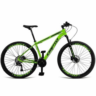 Bicicleta Cripto Bike Aro 29 Cripto 21 Marchas Freios Disco c/ Suspensão