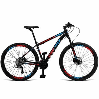 Bicicleta Cripto Bike Aro 29 Cripto 24 Marchas Shimano e Freios a Disco