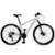 Bicicleta Cripto Bike Aro 29 Cripto 27 Marchas Freio Hidráulico Trava/K7 - Branco+prata