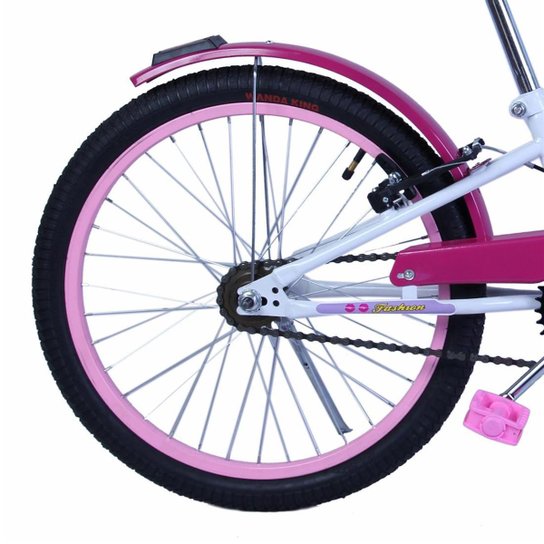 Bicicleta Dalannio Aro 20 Fashion com Cestinha Feminina