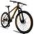 Bicicleta Dropp Z3 Aro 29 Câmbios Shimano 21 Marchas Freio a Disco Mecânico com Suspensão - Laranja