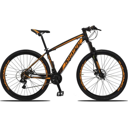 Bicicleta Dropp Z3 Aro 29 Câmbios Shimano 21 Marchas Freio a Disco Mecânico com Suspensão