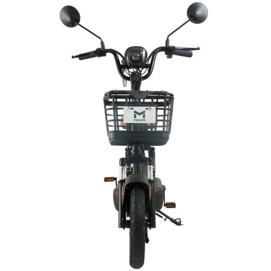 Bicicleta Elétrica com Retrovisor e Alarme 500W 48V MD-10 Preta Midori