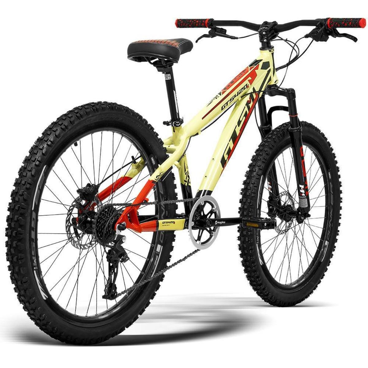 Bicicleta GTS Aro 26 Freio Hidráulico Câmbio GTSM1 TSI7 7 Marchas