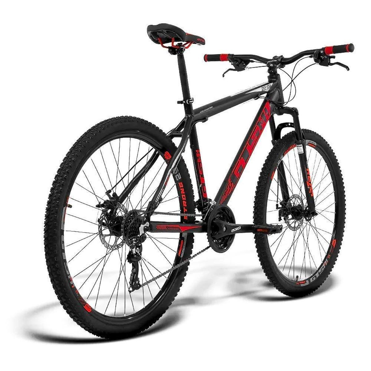Bicicleta GTS Aro 29 Freio a Disco Câmbio Traseiro GTSM1 MX8 24
