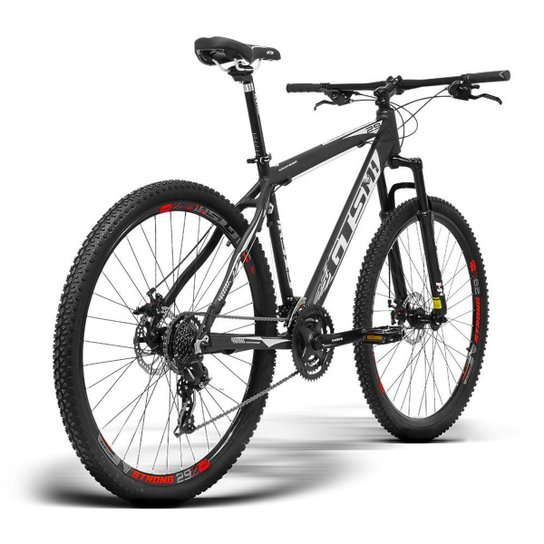 Bicicleta Gts aro 29 freio a disco Kit Shimano 21 marchas Catraca Mega Range e Amortecedor | GTSM1