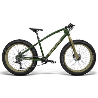 Bicicleta GTS Fat Bike Aro 26 com Freio a Disco Hidráulico 9 Marchas e Garfo Rígido | GTS M1 I-Vtec