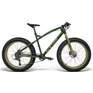 Bicicleta GTS Fat Bike Aro 26 com Freio a Disco Hidráulico 9 Marchas e Garfo Rígido | GTS M1 I-Vtec