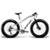 Bicicleta GTS Fat Bike Tsi 7 Aro 26 com Freio a Disco Hidráulico Cambio GTSM1 TSI 7 Marchas e Quadro - Branco+Laranja