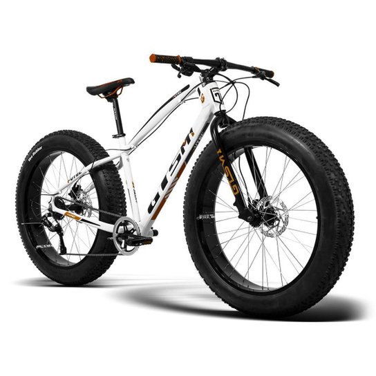 Bicicleta GTS Fat Bike Tsi 7 Aro 26 com Freio a Disco Hidráulico Cambio GTSM1 TSI 7 Marchas e Quadro