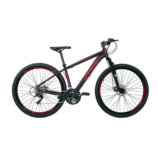 Bicicleta Gts Pro M5 Techs Alumínio Aro 29 Freio a Disco 21 Marchas