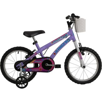 Bicicleta Infantil Aro 16 Athor Baby Girl Feminina Com Rodinha