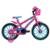 Bicicleta Infantil Aro 16 Athor Baby Lux Angel Feminina Rosa - Rosa+Azul