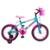 Bicicleta Infantil Aro 16 Kls Princess Roda Alumínio - Azul+Pink