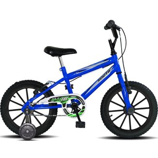Bicicleta Infantil Aro 16 South Ferinha para Meninos Com Rodinha de Treino