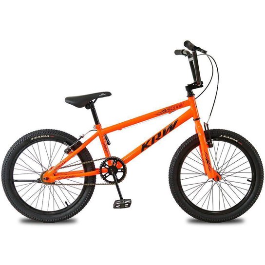 Bicicleta Infantil Aro 20 Aero KRW BMX Cross Freio V-Brake Sem Marchas