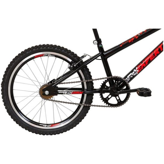 Bicicleta Infantil Aro 20" Caloi Expert Preto Freio V-Brake