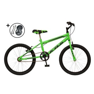 Bicicleta Infantil Aro 20 Passeio com Rodinhas Menino